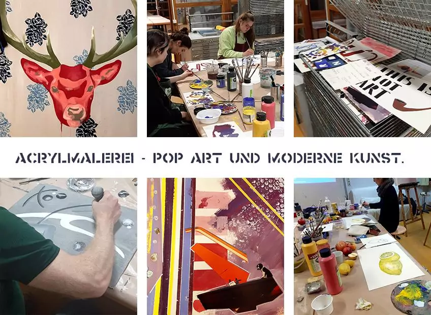 Workshop acrylmalerei